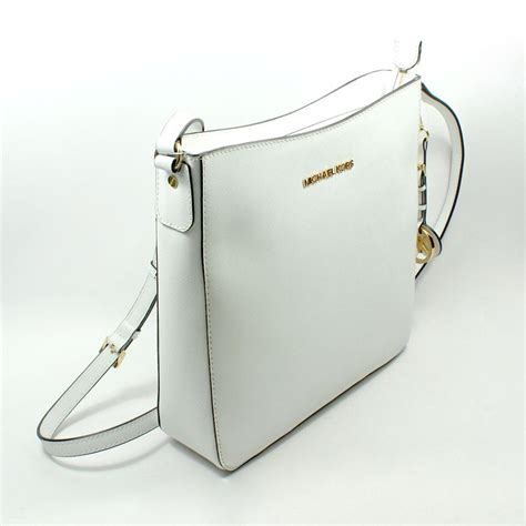 white michael kors purse on sale|Michael Kors white purse crossbody.